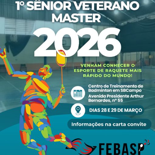 Event cover FEBASP - 1� S�nior Veterano Master - 2026 