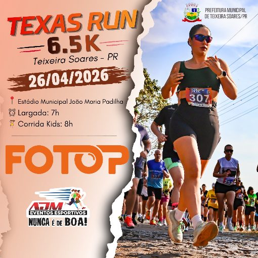 Event cover TEXAS RUN 6,5K (AJM EVENTOS ESPORTIVOS)