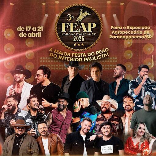 Copertura dell'evento 3� FEAP PARANAPANEMA | Z� Neto & Cristiano + L�o & Raphael