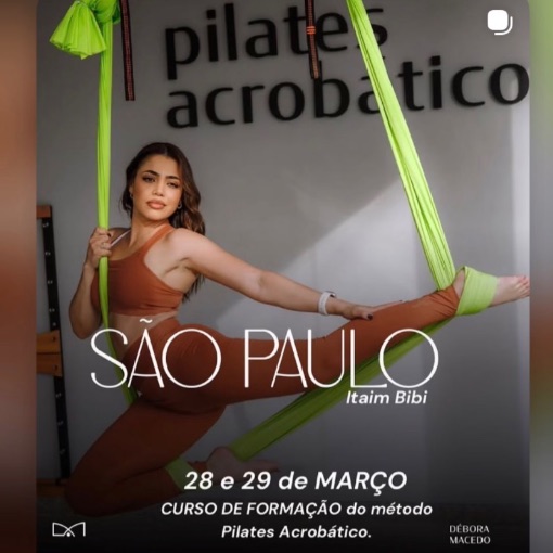 Event cover Curso de Forma��o Pilates Acrob�tico 