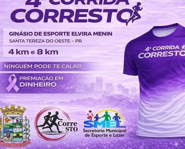 Event cover 4ª CORRIDA DE RUA CORRE STO