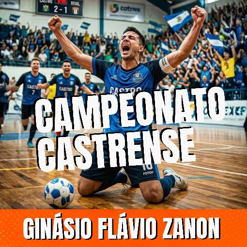 Event cover 27/03 - GINASIO FAVIO ZANON - CAMPEONATO DE FUTSAL CASTRENSE POPULAR