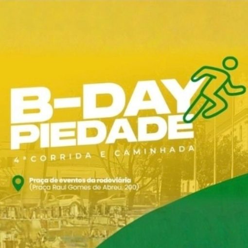 Event cover CORRIDA B. DAY 186 ANOS  PIEDADE  SP