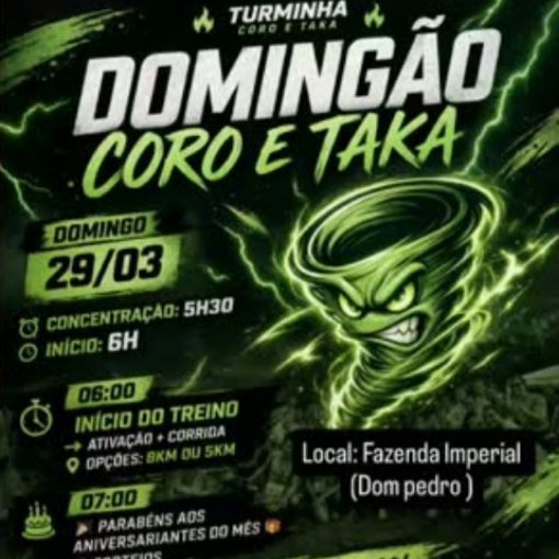 Event cover Doming�o CORO E TAKA