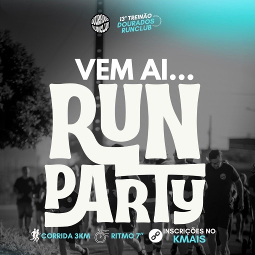 Capa do evento 13? TREINÃO DRC - RUN PARTY