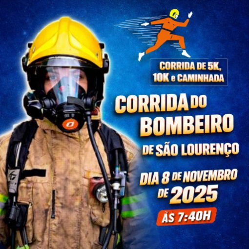 Event cover Corrida do bombeiro de São Lourenço