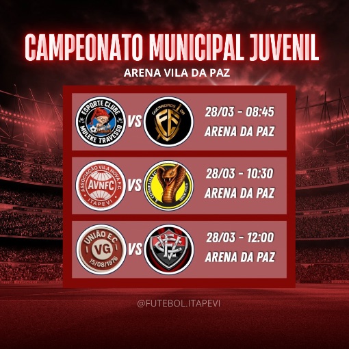 Event cover Campeonato Municipal Juvenil - Sub 18