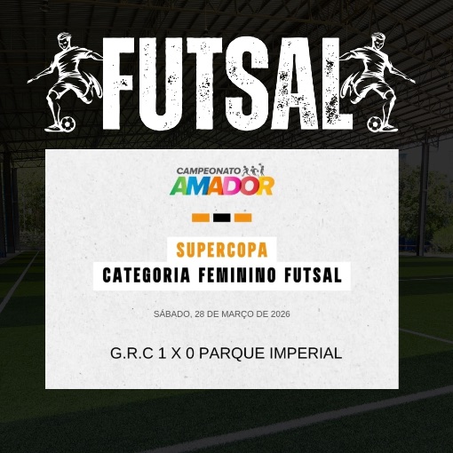 Event cover Supercopa Barueri - Feminino Futsal - G.R.C X Pq. Imperial