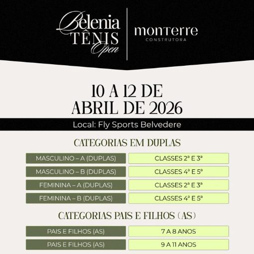 Event cover Belenia Tenis Open Monterre