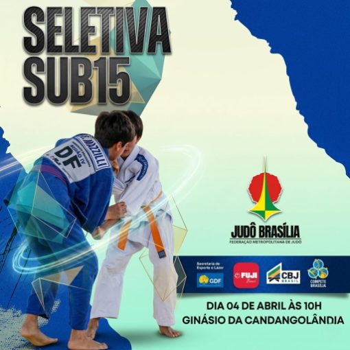Event cover Seletiva SUB15 de Judo 