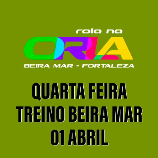 Event cover TREINO BEIRA MAR NOITE 01 ABRIL FORTALEZA
