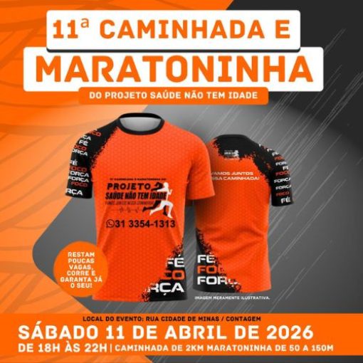 Event cover 11� Caminhada e Maratoninha Contagiou