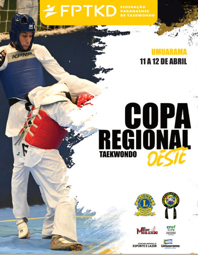 Capa do evento FPTKD - COPA REGIONAL OESTE DE TAEKWONDO 2026