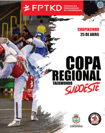 Capa do evento FPTKD - COPA REGIONAL SUDOESTE 2026