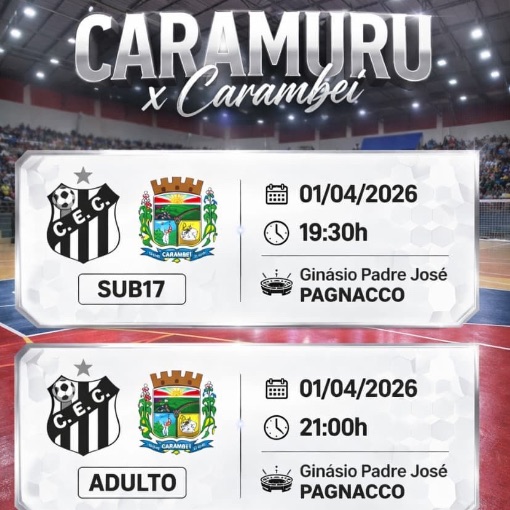 Event cover Caramuru x Carambei - Adulto e Sub17