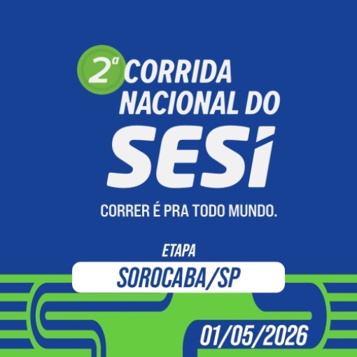 Event cover CORRIDA NACIONAL DO SESI 2026 - SOROCABA 