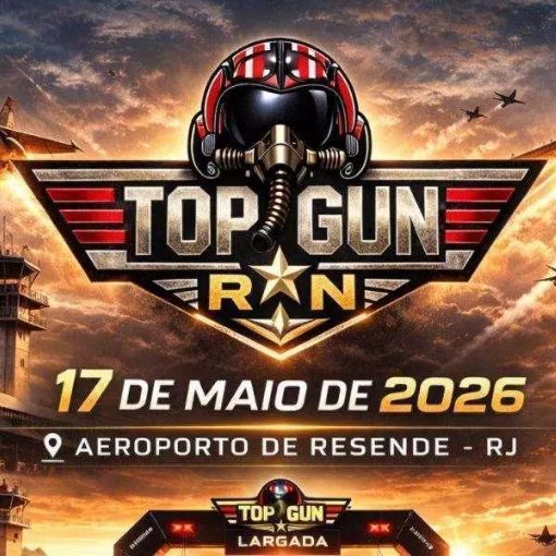 Capa do evento CORRIDA TOP GUN RUN - RESENDE