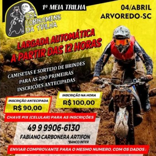 Couverture de l'�v�nement 1� MEIA TRILHA OS LOBISOMENS DA TRILHA