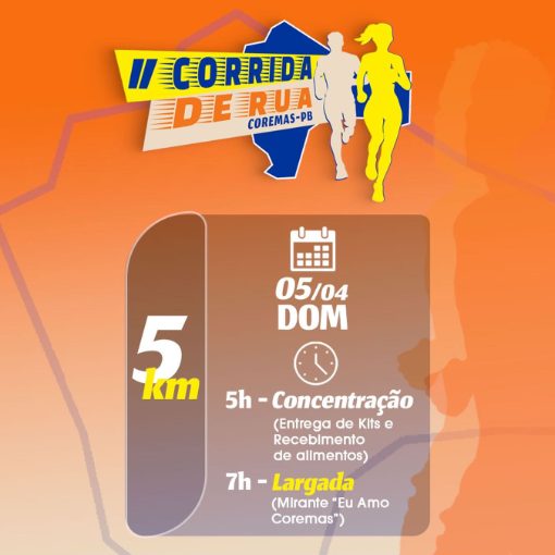 Event cover CORRIDA DE EMANCIPA��O COREMAS - PB (TODAS AS FOTOS POR R$49,90)