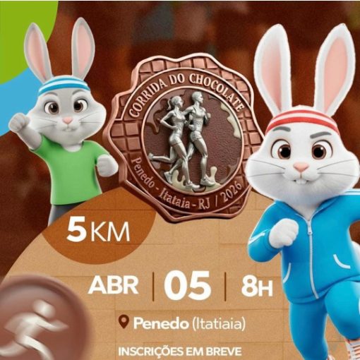 Capa do evento Entrega de kit Corrida do Chocolate