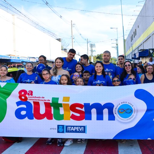 Capa do evento 8ª caminhada de conscientização do autismo