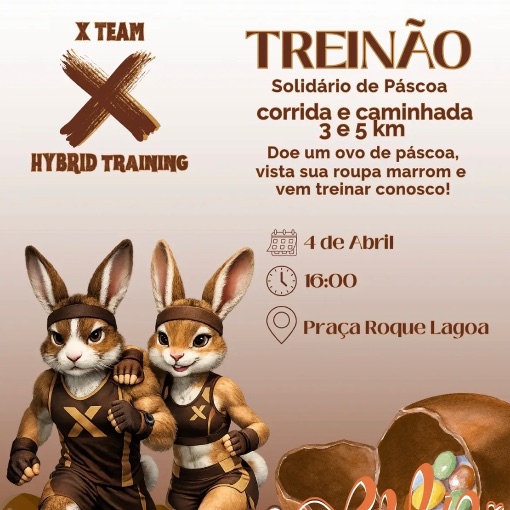 Couverture de l'�v�nement X TEAM Treino de Pascoa