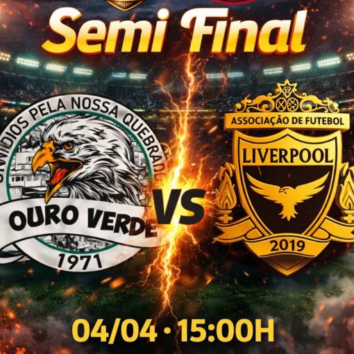 Capa do evento Ouro Verde x Liverpool 