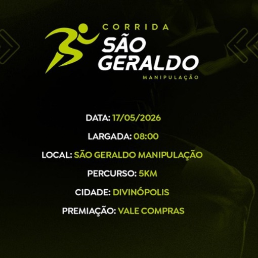 Copertura dell'evento Corrida Farm�cia S�o Geraldo 