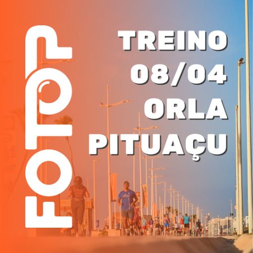 Capa do evento TREINO ORLA PITUA�U - 08/04