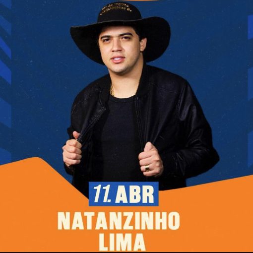 Event cover NATAZINHO LIMA - EXPO GUA�U 2026 - Mogi Gua�u - SP (S�BADO 11/04)