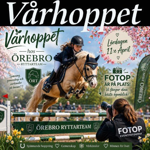 Copertura dell'evento �rebro ryttarteam V�rhoppet PONNY