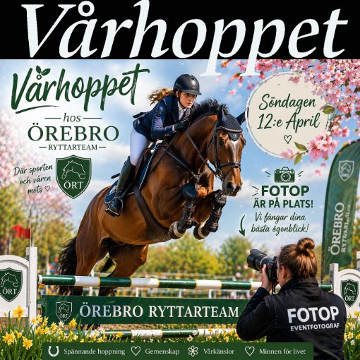 Copertura dell'evento �rebro ryttarteam V�rhoppet STORH�ST