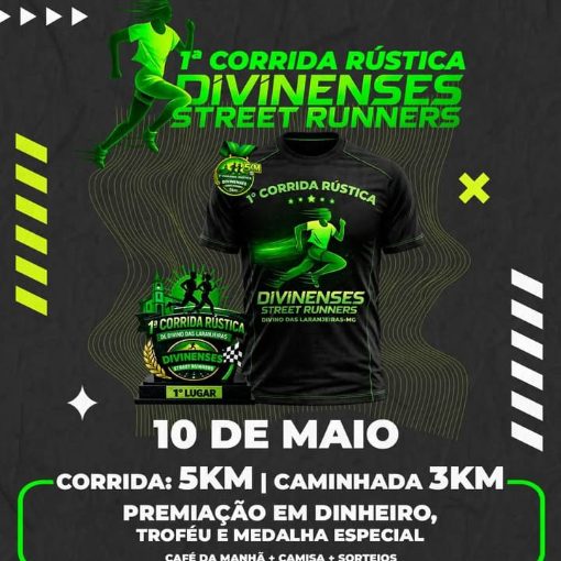 Copertura dell'evento 1� corrida r�stica Divinense street runners 