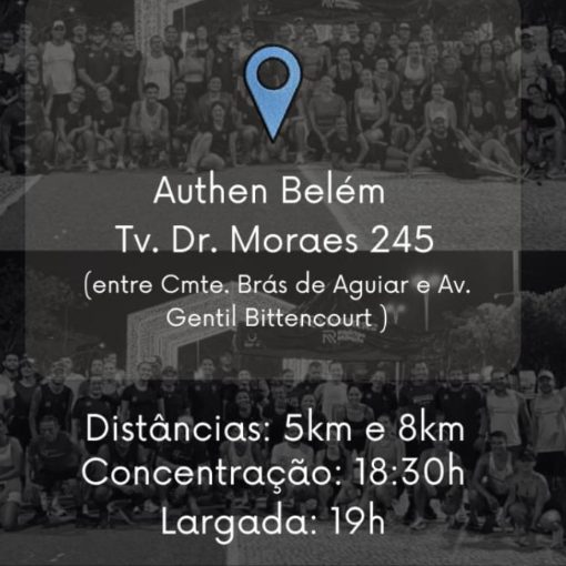 Capa do evento TREINO AUTHEN NIGHT RUN