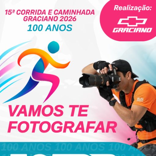 Event cover 15� Corrida e Caminhada Graciano 2026 - 100 Anos