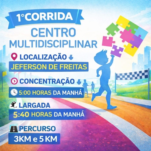 Event cover 1� CORRIDA CONSTRUIR - CENTRO MULTIDISCIPLINAR