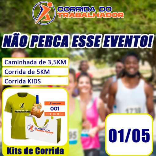 Event cover CORRIDA DO TRABALHADOR - 2026