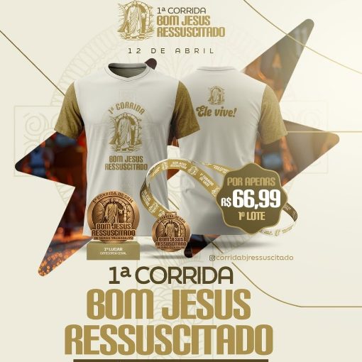 Event cover 1� Corrida Bom Jesus Ressuscitado