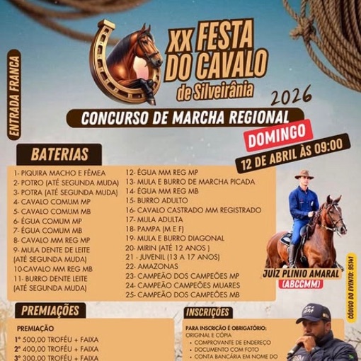 Event cover CONCURSO DE MARCHA REGIONAL DE SILVEIR�NIA 