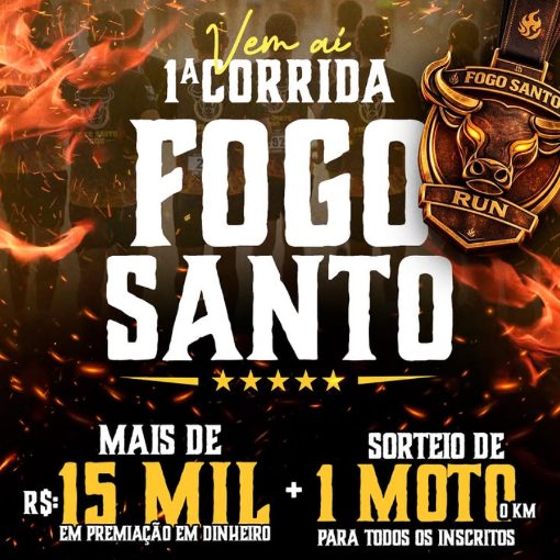 Event cover Corrida Fogo Santo