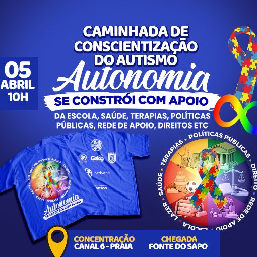 Event cover Caminhada de Conscientiza��o do Autismo 2026