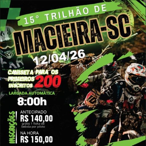 Event cover 15� TRILH�O DE MACIEIRA