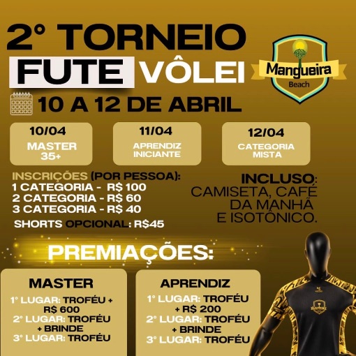 Event cover Torneio Mangueira de FUTEV�LEI  