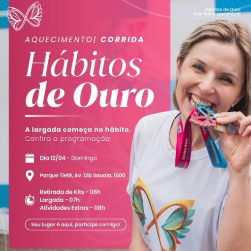 Event cover Aquecimento | Corrida - H�bitos de Ouro