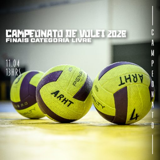 Event cover ARHT - V�lei - FINAIS DA CATEGORIA LIVRE - 11/03/2026 @ruivo.fotografia