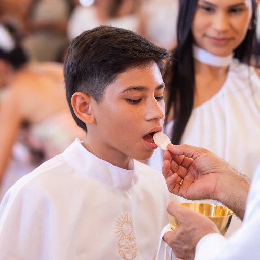 Event cover 11/04 - 1� EUCARISTIA DA IGREJA MATRIZ DE BARBALHA - MOMENTO DA EUCARISTIA - ACESSE PELO RECONHECIMENTO FACIAL