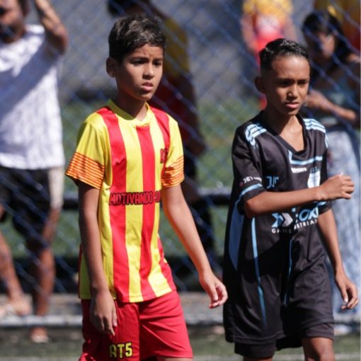 Capa do evento 12/04/26 | AT5 | MANH� | AMISTOSO AT5 VS  Alessandra Fut-7. Sub 09, Sub 11 | Campo 11x11 | Sub 13, Sub 15. Sub 17