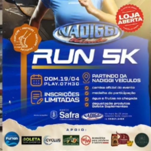 Copertura dell'evento Nadiggi Run 5k