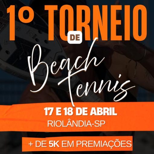 Couverture de l'�v�nement 1� Torneio de Beach Tennis - Arena Agro Beach - Riol�ndia