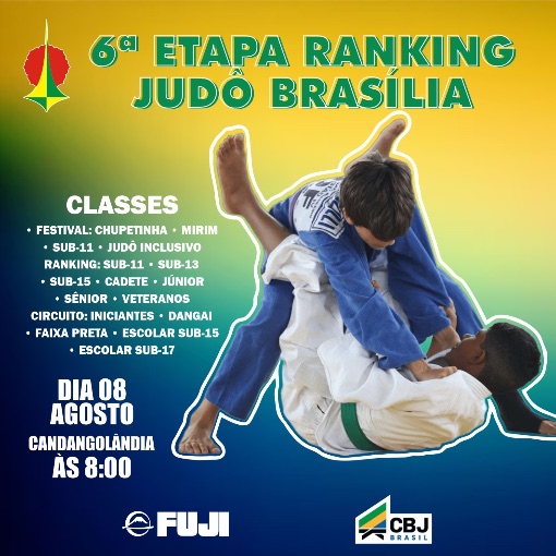 Event cover JUDO - 6 ETAPA DO RANKING - 